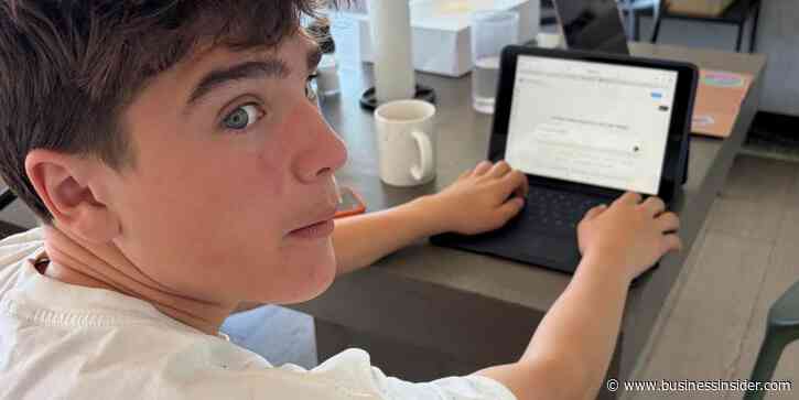 My teenage son is using AI to do his math homework. I'm now helping his school write its first AI policy.