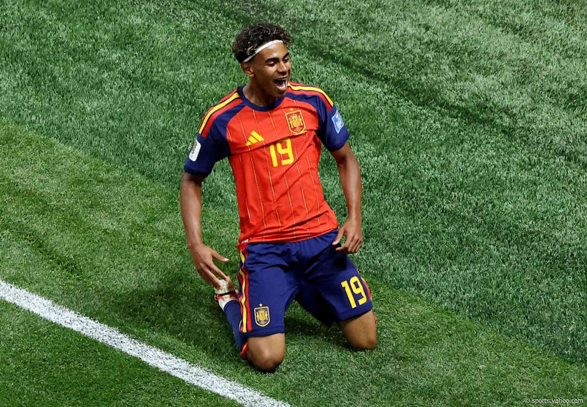 Lamine Yamal emulates Brazil legend Pele with first World Cup goal for Spain