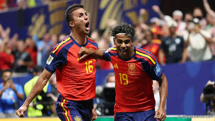 Lamine Yamal scores first World Cup goal as Spain take lead over Saudi Arabia