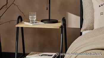 'Sturdy and on-trend' £25 bedside table on offer for £4 with double discount