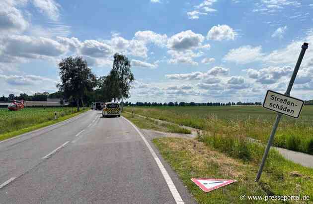 POL-STD: Ahlerstedt: Schwerer Motorradunfall auf der Landesstraße 127 - 22-Jähriger von Rettungshubschrauber in Klinik geflogen