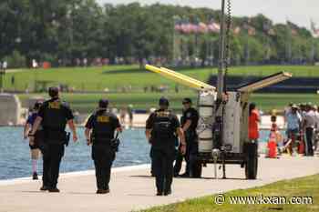 Former Olympian among the 'multiple arrests' Trump says were made at Reflecting Pool amid vandalism claims