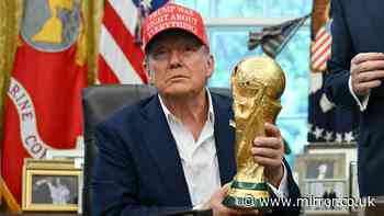 Donald Trump's terror as World Cup fans chant Epstein songs in ultimate humiliation for US President