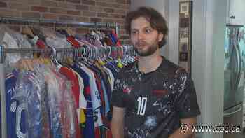 Ontario brothers show off collection of around 200 vintage soccer jerseys at Toronto pop-up