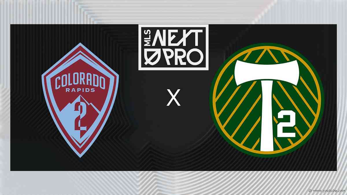 MLS NEXT PRO: Colorado Rapids 2 vs Portland Timbers 2 | June 20, 2026