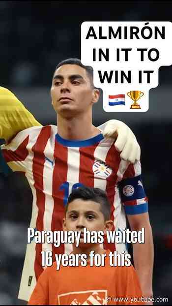 Miguel Almirón representing Paraguay and @AtlantaUnited on the World Cup stage🇵🇾🏆