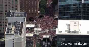 150K Caniacs pack downtown Raleigh to celebrate Hurricanes' Stanley Cup title