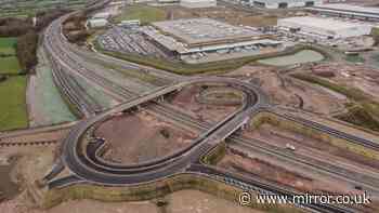 Britain's £50m 'dead-end' motorway junction facing even MORE delays as 'defects' found