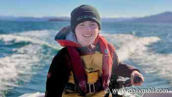 Boy, 15, is hailed a hero for saving two men who got into trouble at sea after falling from inflatable toy boat