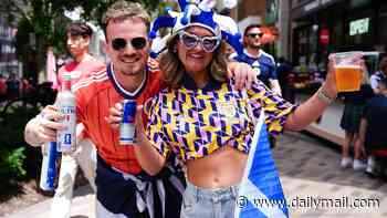 The march to Miami: The Tartan Army's long trek south from Boston begins in earnest