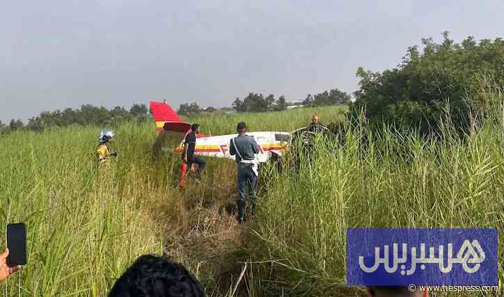 سقوط طائرة يقتل فرنسييْن بالحسيمة