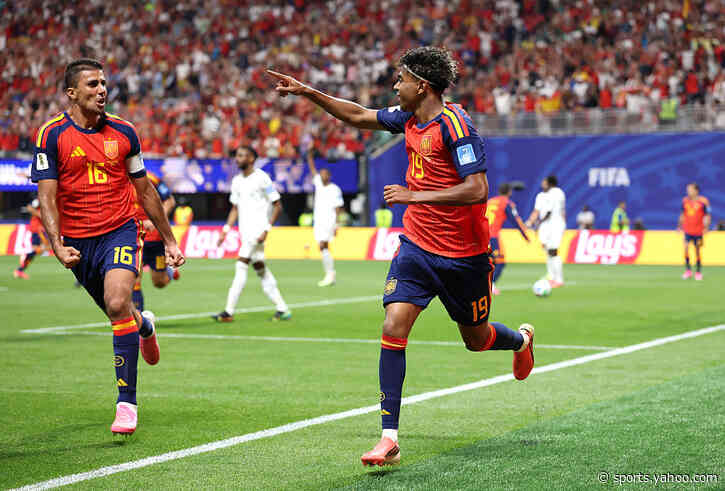 Spain bounce back from draw to thrash Saudi Arabia, watch 🎥
