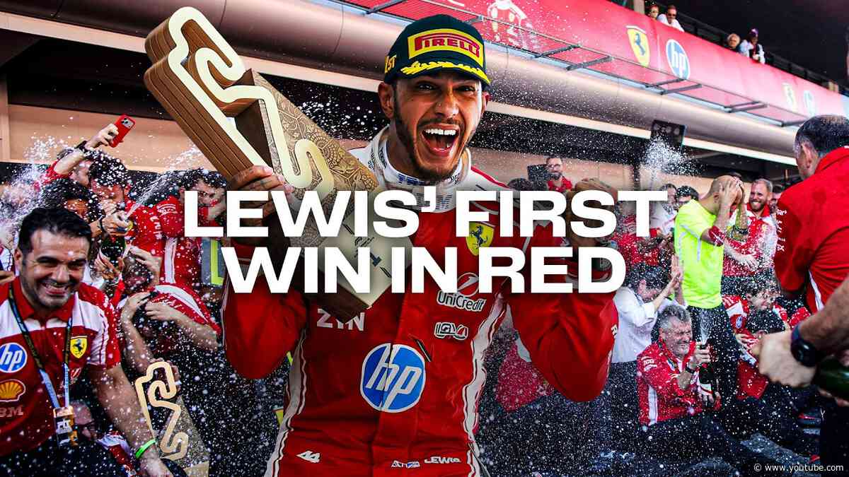 Lewis Hamilton’s first win with Ferrari | Behind the scenes at the Barcelona GP