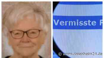 Demente Frau (82) aus Ostermünchen seit Samstag verschwunden – Polizei bittet um Hilfe