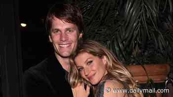 Gisele snubs Tom Brady as she leaves his name out of Father's Day post... but gushes over Joaquim Valente