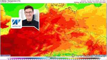 Extrem-Hitze einen Tag vor Sommeranfang: 37,5 Grad – jetzt fallen uralte Juni-Rekorde reihenweise
