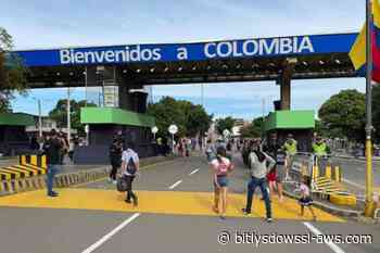 Colombianos burlaron el cierre de la frontera con Venezuela para votar en las elecciones presidenciales