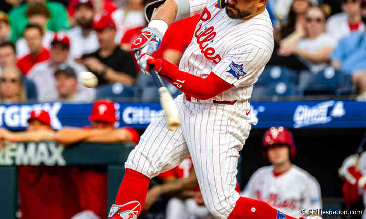 Three homer night has Kyle Schwarber thinking about Home Run Derby in Philadelphia