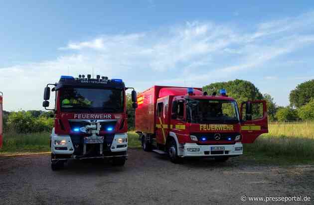 FW Gangelt: Drei nicht alltägliche Einsätze fordern die Feuerwehr am Sonntag