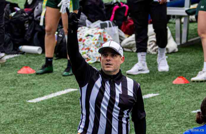 A referee from Quebec represented Canada at the International Junior Cup