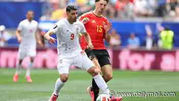 Belgium vs Iran - World Cup Group G LIVE: Red Devils down to 10 MEN after controversial red card