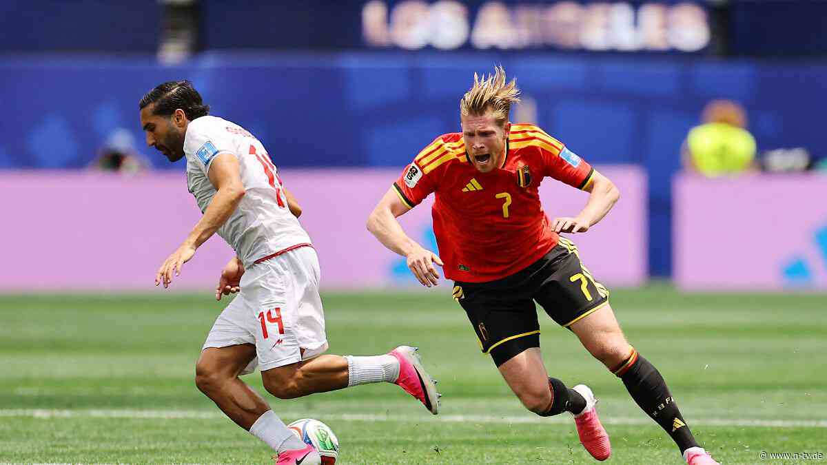 Rote Teufel blass: Zehn Belgier verpassen Befreiungsschlag gegen Iran