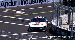 Running recap: Ryan Blaney wins Stage 1 at Naval Base Coronado