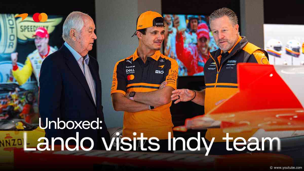 Unboxed: Lando visits the Indy team