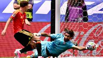 Ontgoocheld België prijst keeper Iran: 'Was leuk bij Curaçao, maar nu wat minder'