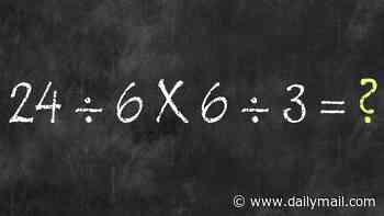 'Simple' math tests leaves people racking their brains over special rule - can you solve it in 30 seconds?