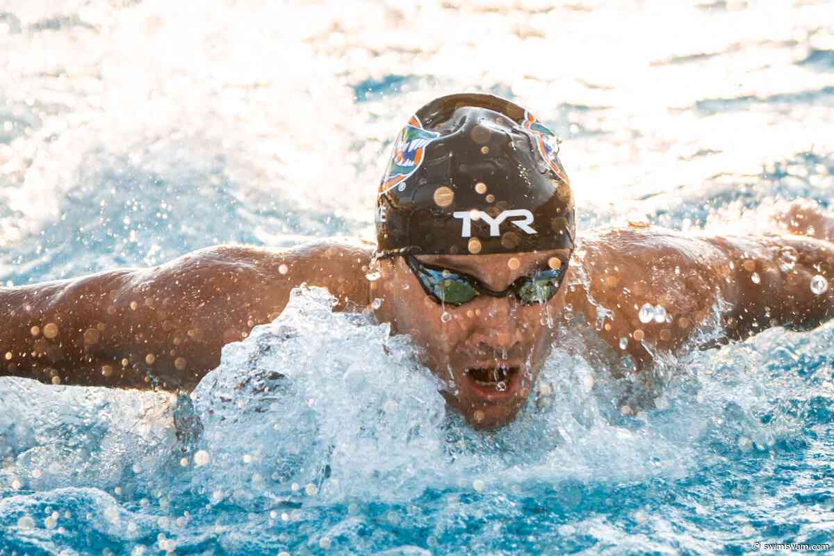 Bobby Finke on 1,650/400IM Double: “I don’t think I’m ever gonna do that again”