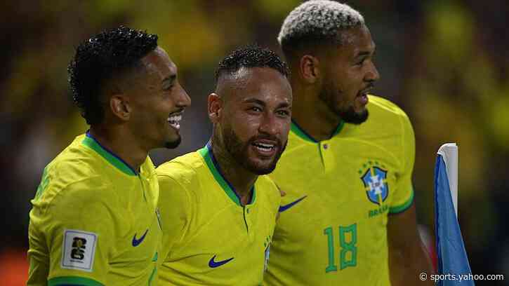 Raphinha's 'sad' absence could open door for Neymar against Scotland