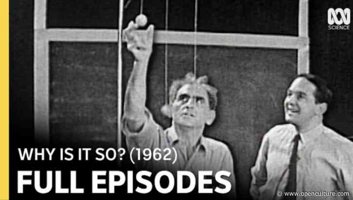 Before Bill Nye, There Was Julius Sumner Miller: Watch Complete Episodes of His Classic Science Show, Why Is It So?, Free Online (1962–73)
