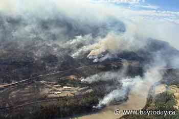 Cooler night helps firefight near Lytton, B.C., fire grows away from community