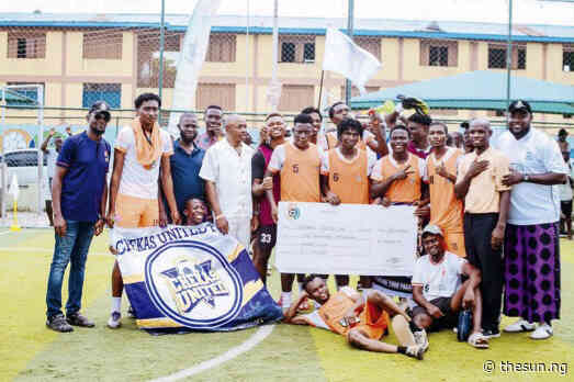 Spires 5-Aside Tourney: Chekas FC dethrone All Saints as champions of Badagry