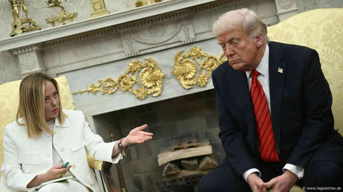 Trump und Meloni: Wie aus Freundschaft eine diplomatische Krise wurde