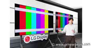 LG Display OLED becomes world's first to achieve "Perfect Color/Brightness" certification