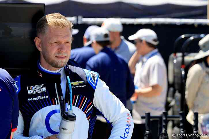 Kevin Magnussen tells Noah Gragson to "f*** off" in tense NASCAR confrontation