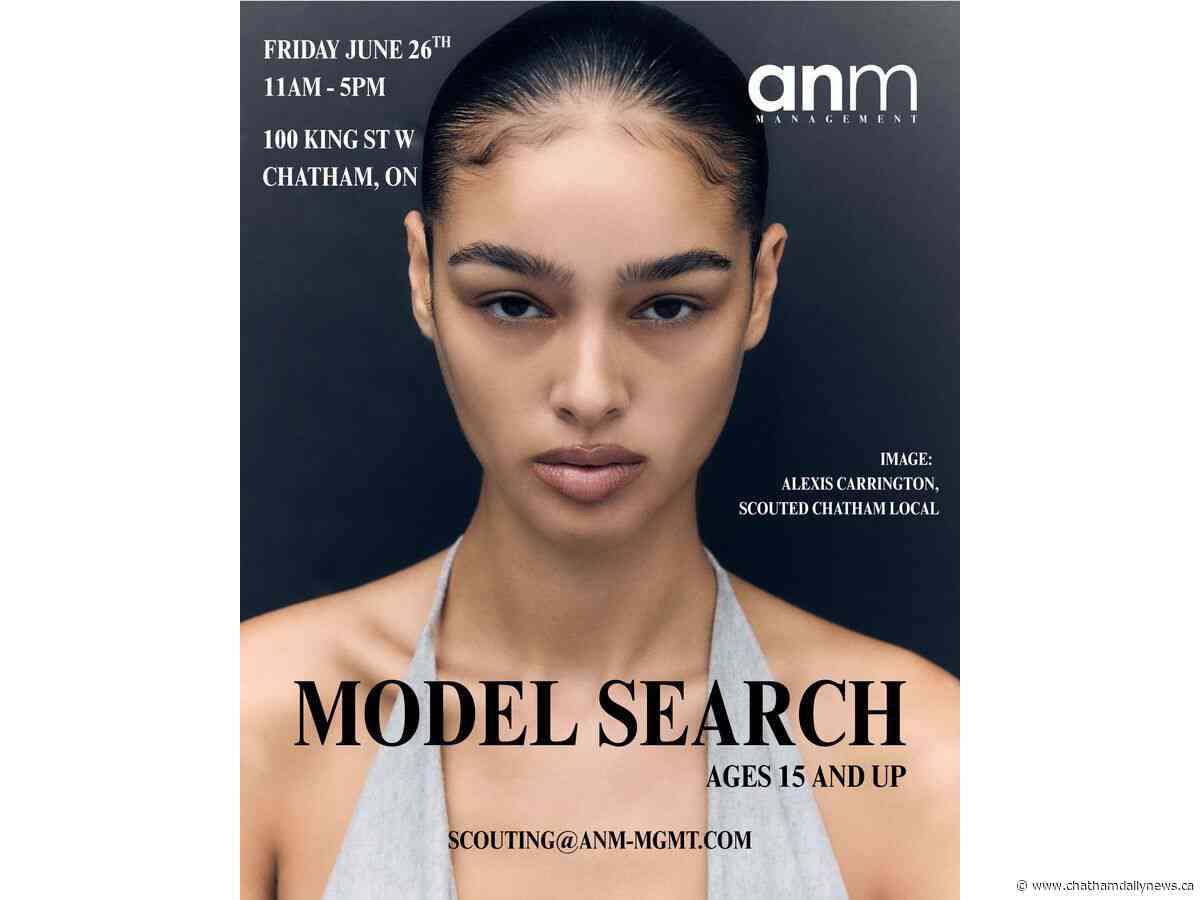 Model search, where local residents discovered in past, returning to Chatham