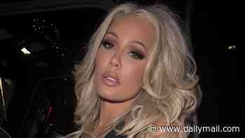 Bunnie XO shows off her figure in a plunging bralette top for girls' night out amid shock Jelly Roll divorce