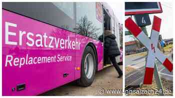 Schon wieder eine Baustelle: Busse ersetzen die Bahn auf der Strecke Mühldorf-Rosenheim