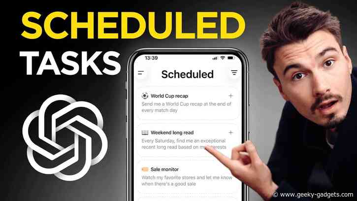 ChatGPT Finally Automates Your Daily Workflow While You Sleep