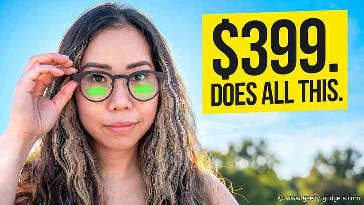 $399 XGIMI AI Smart Glasses Might Replace Your Productivity Apps
