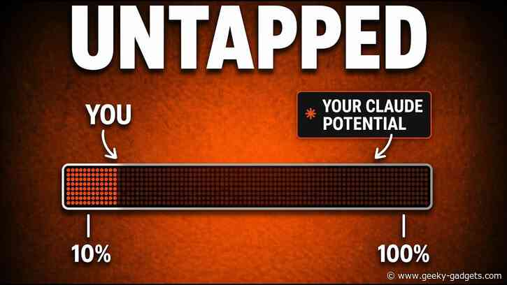 Are You Only Using 10% of Claude Code’s True Capabilities?