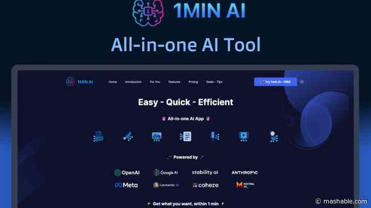 Get Claude, ChatGPT, and Gemini in a single lifetime AI platform for under $70