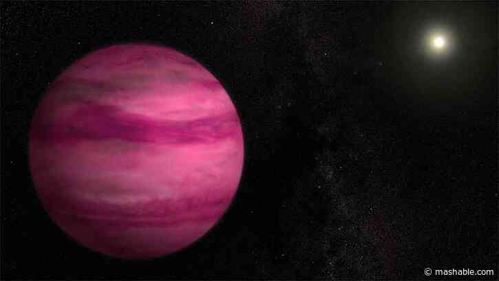 Webb reveals a pink alien world wrapped in salt clouds