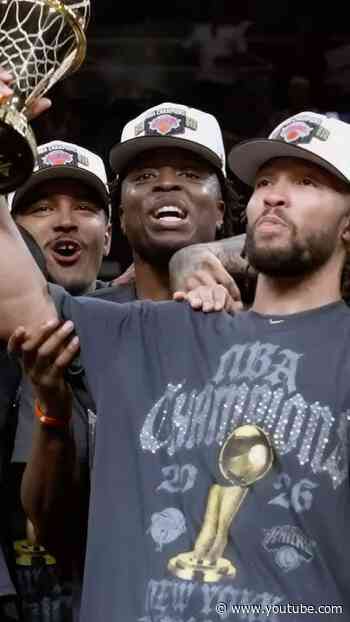 It’s already been a week since we won the chip… #nba #nyknicks #nbachampions