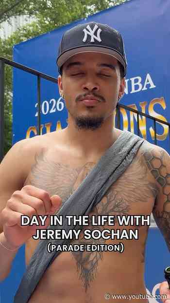 we're out of breath just watching jeremy #nba #nyknicks #knicksparade