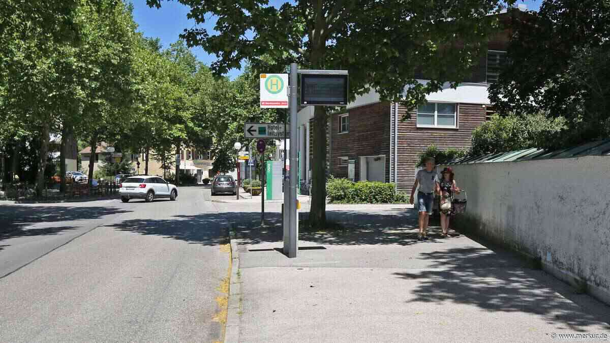 Umbau der Bushaltestelle: Arzbacher Straße in Bad Tölz drei Wochen gesperrt