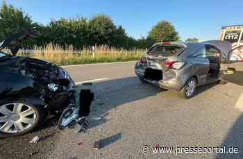 FW Alpen: Verkehrsunfall auf der Autobahnabfahrt